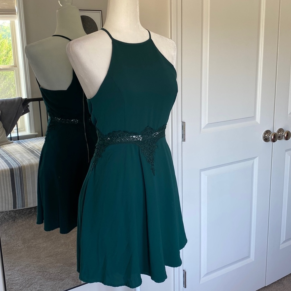 Green | Lace midsection | Size S |